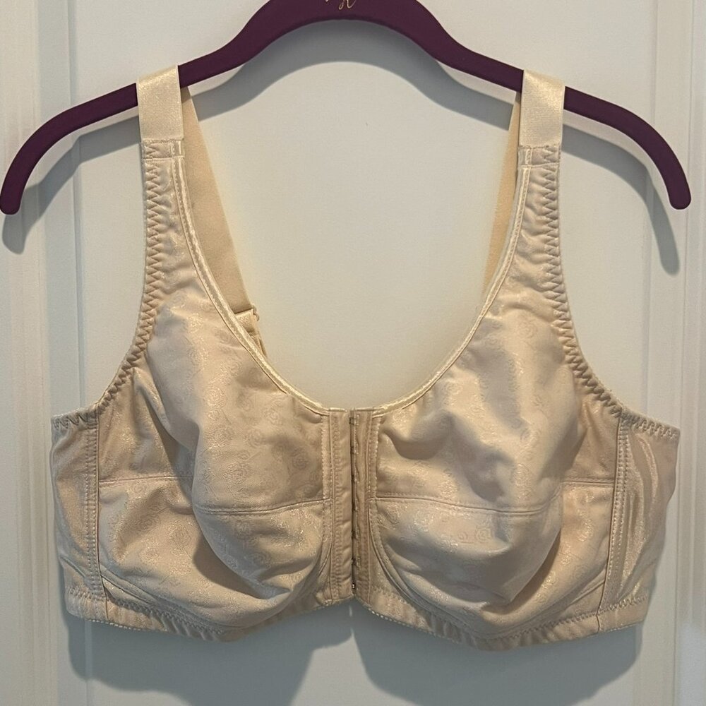 American Breast Care 123 Rose Contour Front Close Bra